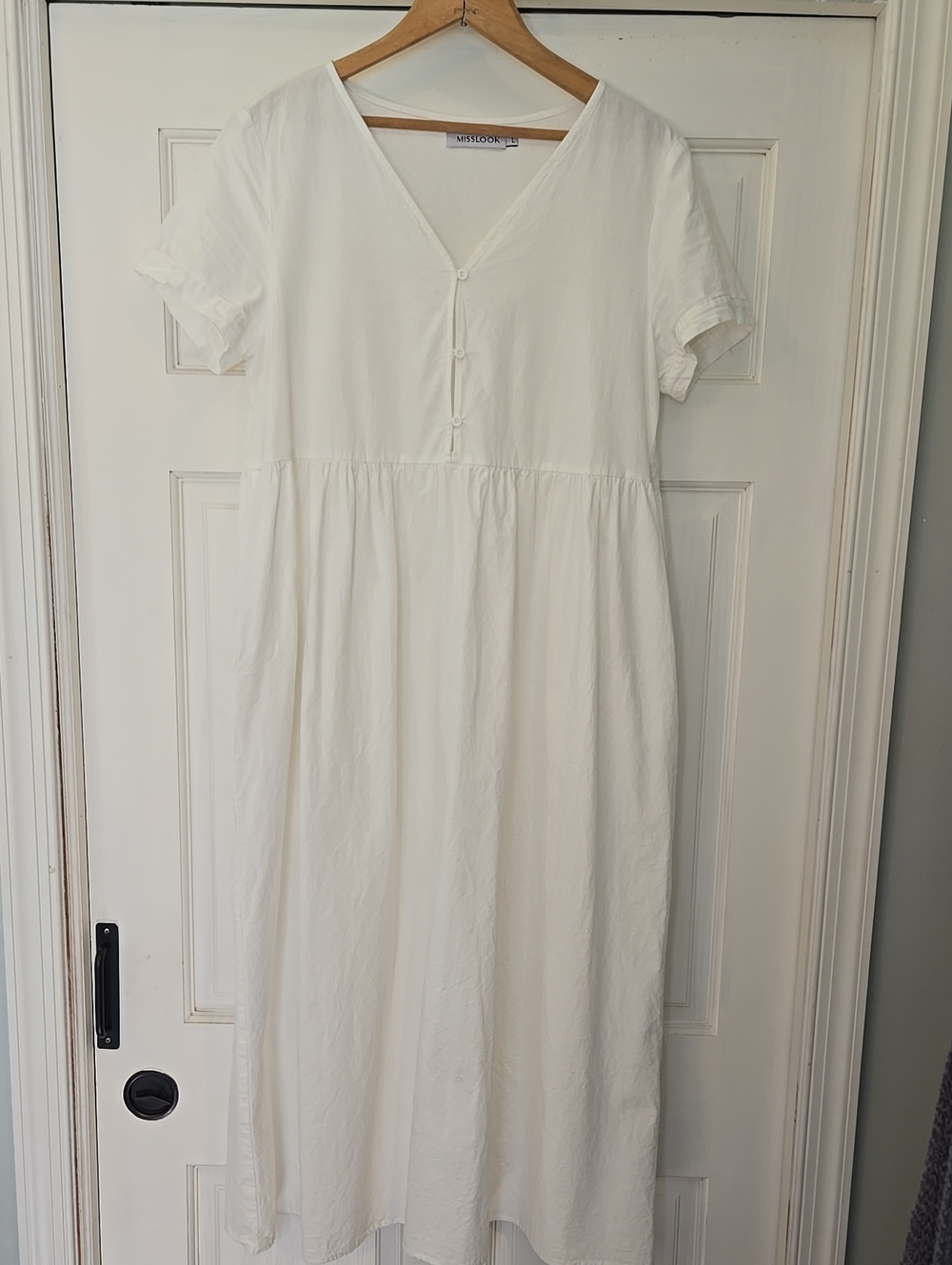 Misslook White Lightweight Dress